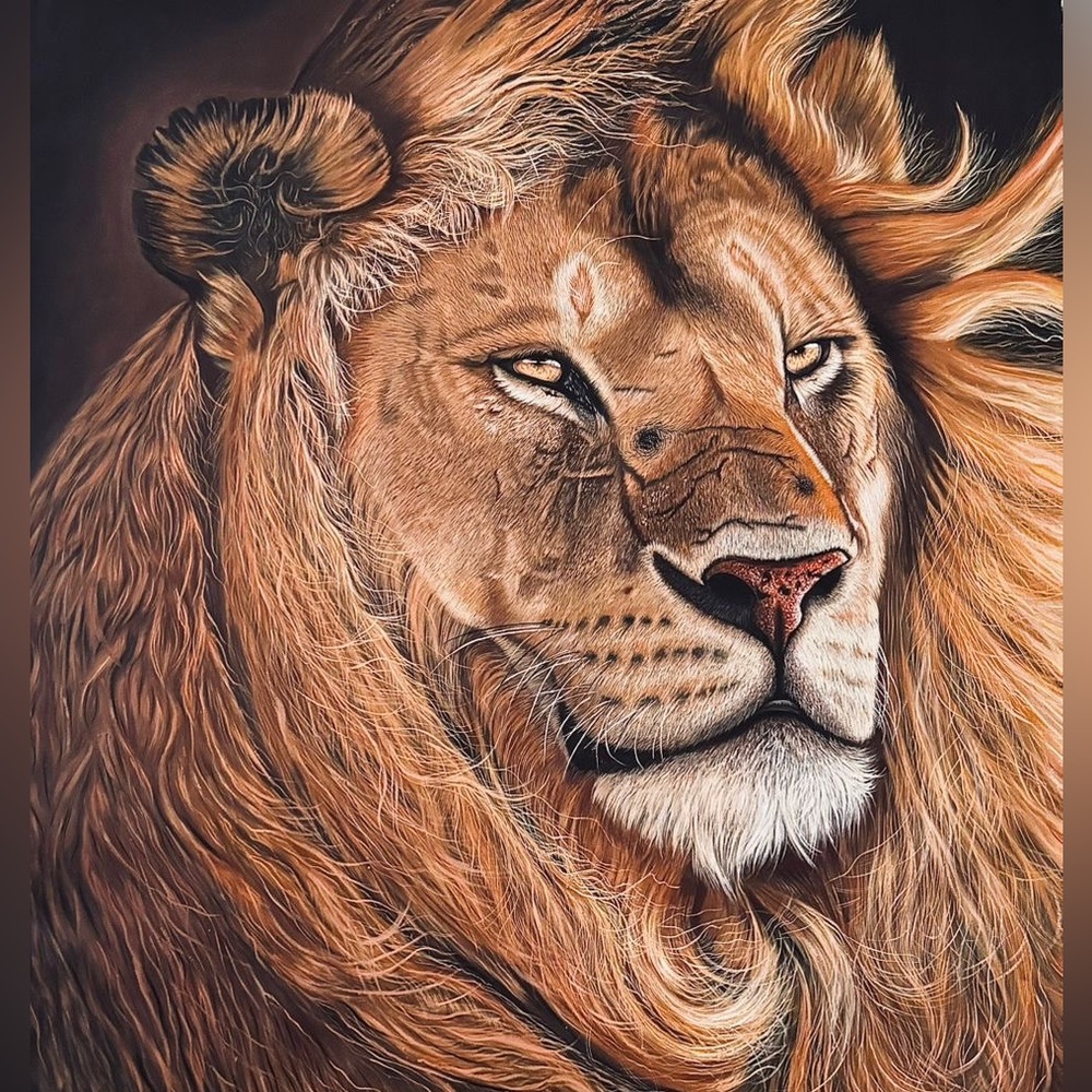 Realistic oil painting